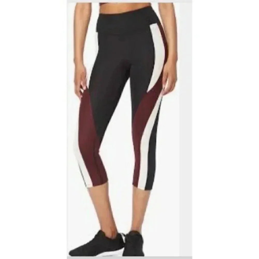 AURIQUE Women's BAL1138, (Black/Port/Blush), 8 (Size:XS)